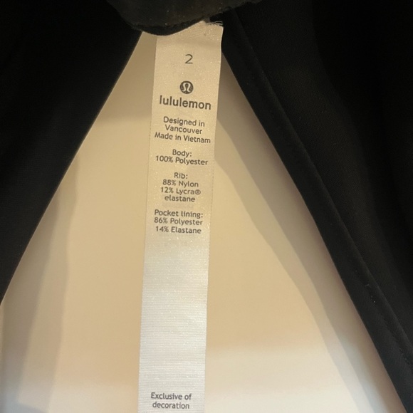 Lululemon Scuba High Rise Joggers Full Length Black - Picture 5 of 5